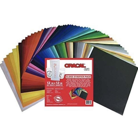 Oracal 651 12"x12" Vinyl Outdoor Permanent Adhesive Car Sign Vinyl Silhouette - Picture 1 of 7